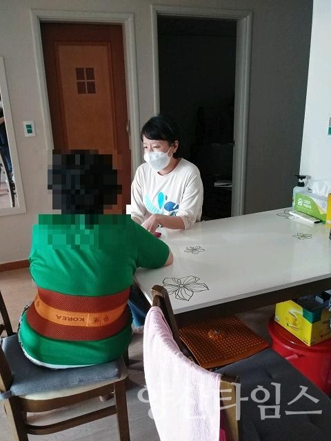 강서동 혹서기 안부확인ⓒ양산타임스