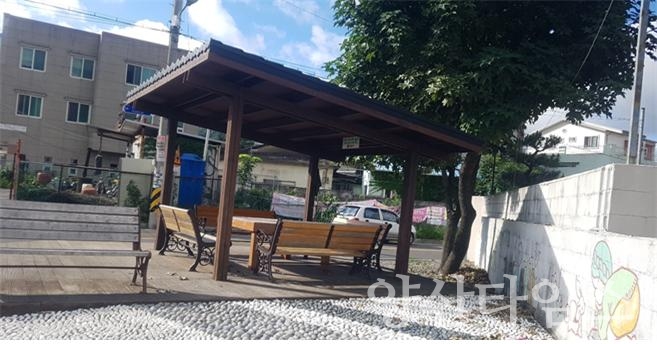 서창동 북부마을 쉼터ⓒ양산타임스