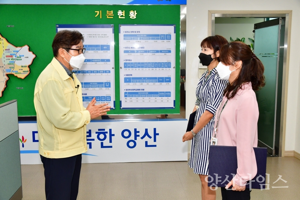 보건소 승진 임명장 수여ⓒ양산타임스