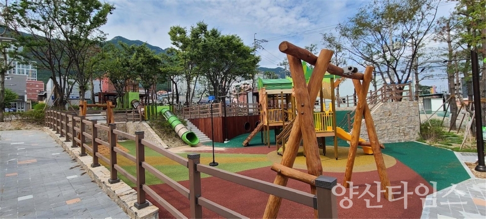 가촌신기어린이공원 전경ⓒ양산타임스
