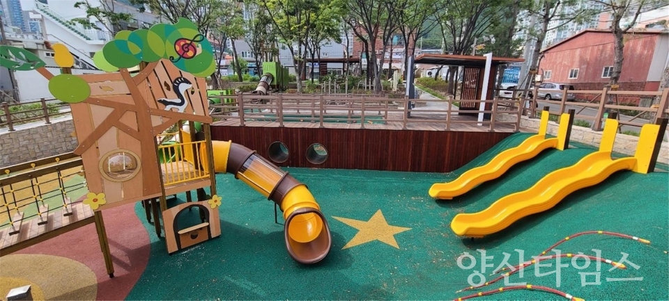 가촌신기어린이공원 전경ⓒ양산타임스