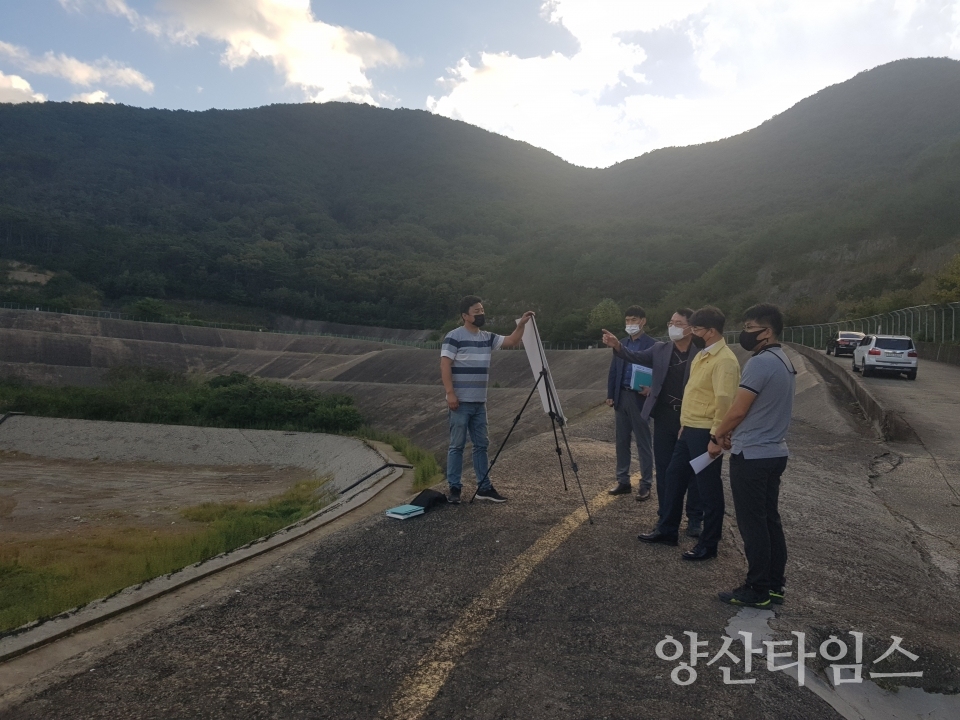 이정곤 부시장 현장행정ⓒ양산타임스