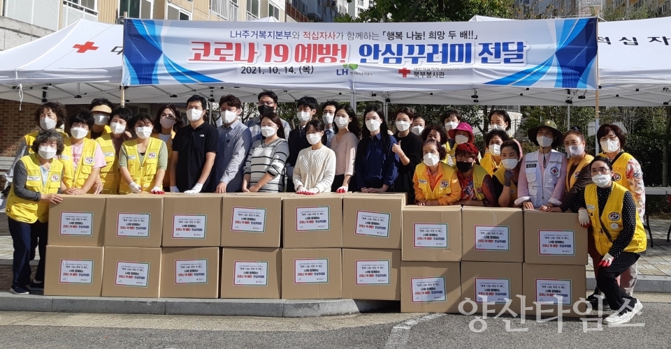동면 적십자 사진