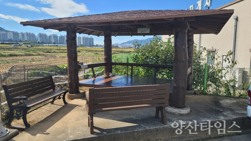 서창동 편들마을 정자ⓒ양산타임스