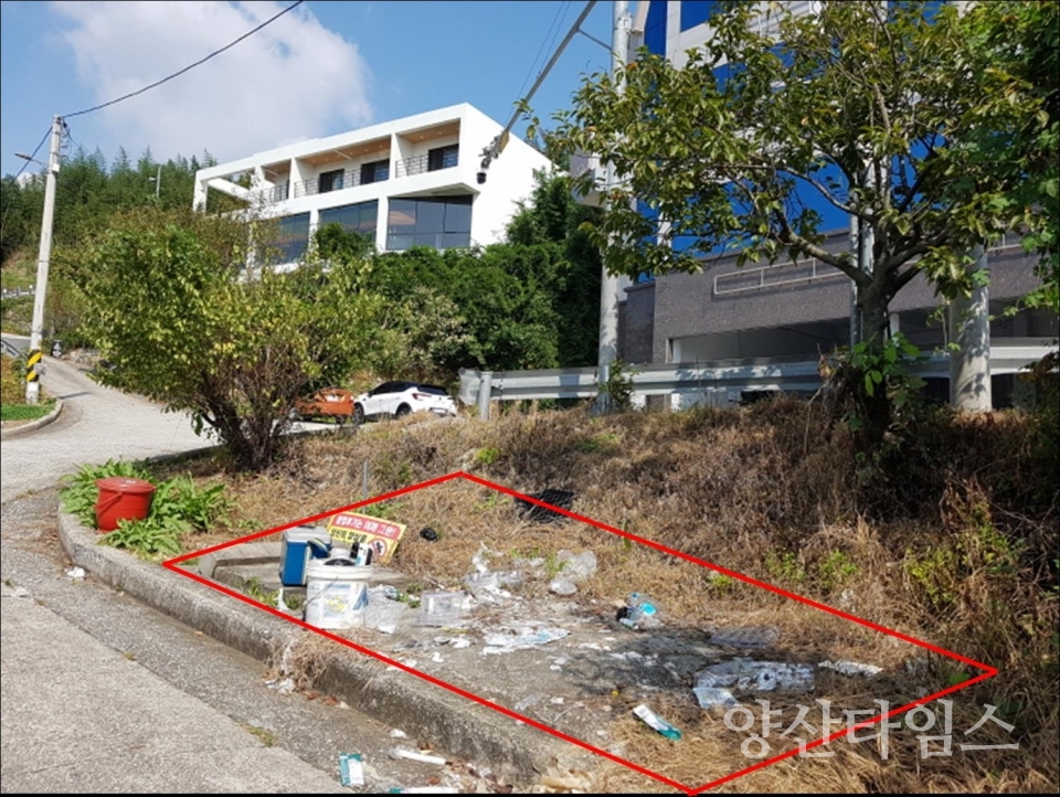 한평정원 사업지ⓒ양산타임스