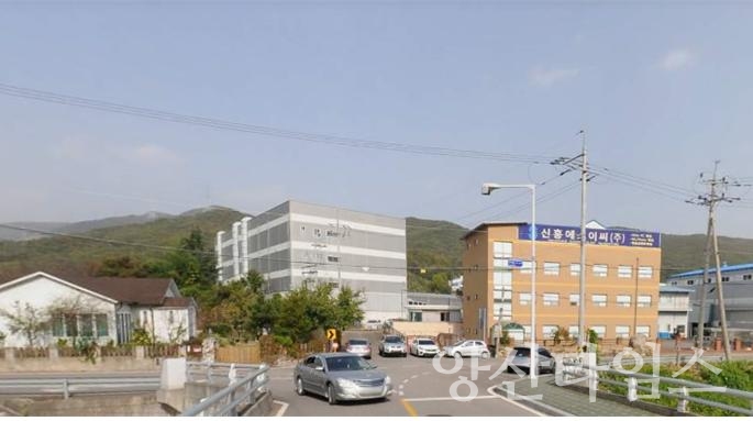 외석처리분구 하수관로 정비사업 위치ⓒ양산타임스