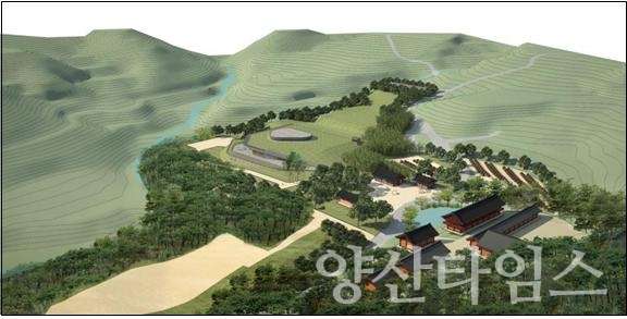 통도사 수장고 조감도ⓒ양산타임스