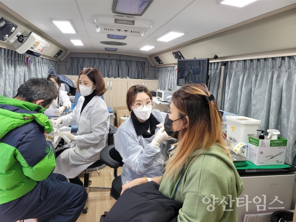 외국인 등 코로나 접종