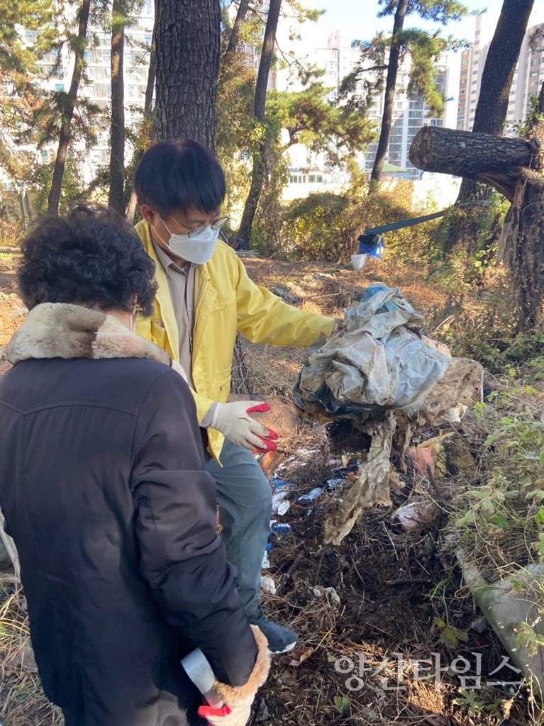 소주동 현장통장회의 및 국토대청소ⓒ양산타임스