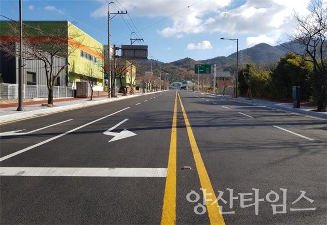 서창도시계획도로(대3-10호선) 준공ⓒ양산타임스