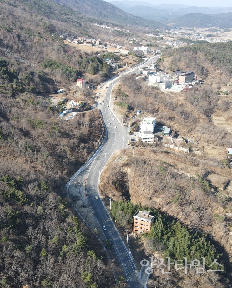 지지고개 항공사진ⓒ양산타임스