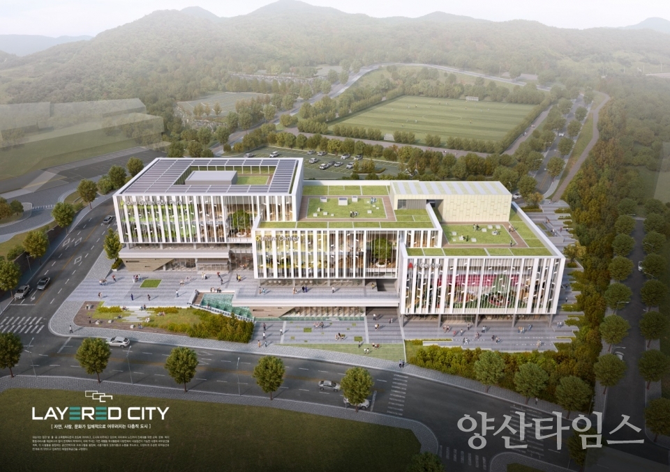 정관 에듀파크 조감도ⓒ양산타임스