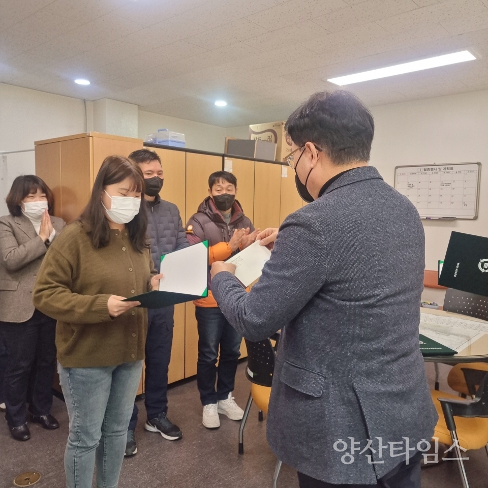 폐건전지 분리수거량 도내 우수ⓒ양산타임스