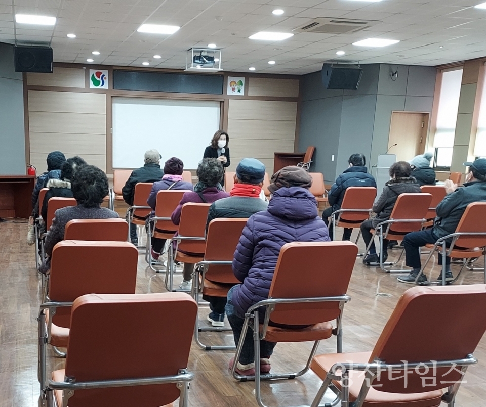 동면 노인일자리 발대식ⓒ양산타임스