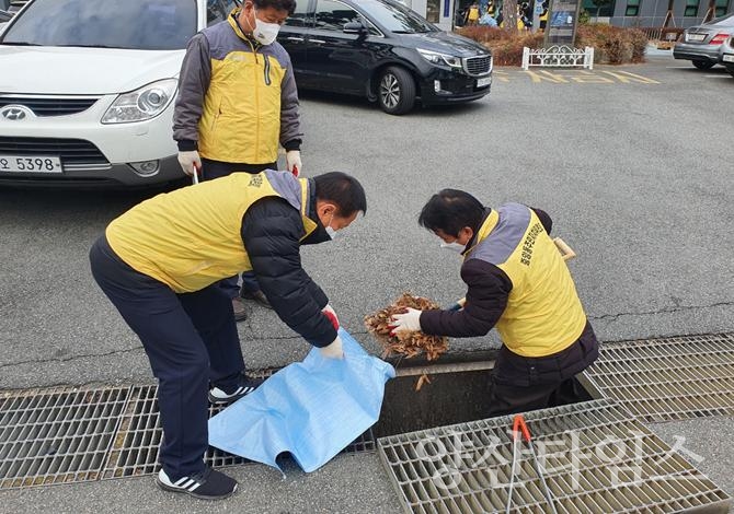 중앙동 환경정비ⓒ양산타임스