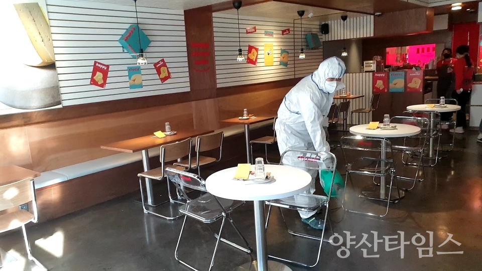 양주동 주민자치위 방역 및 환경정화활동ⓒ양산타임스