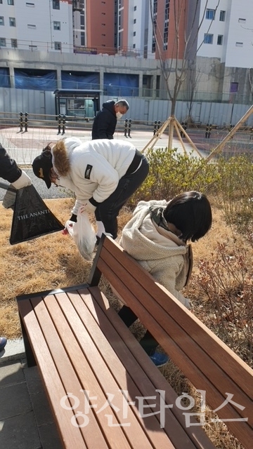 환경정화활동ⓒ양산타임스