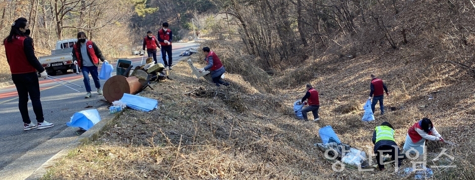 동면 방역 및 환경정화활동ⓒ양산타임스