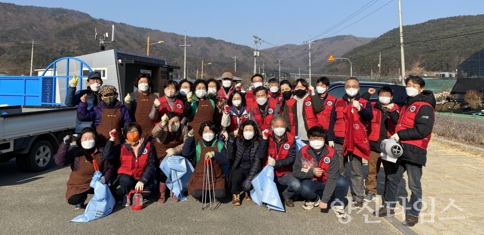 동면 방역 및 환경정화활동ⓒ양산타임스