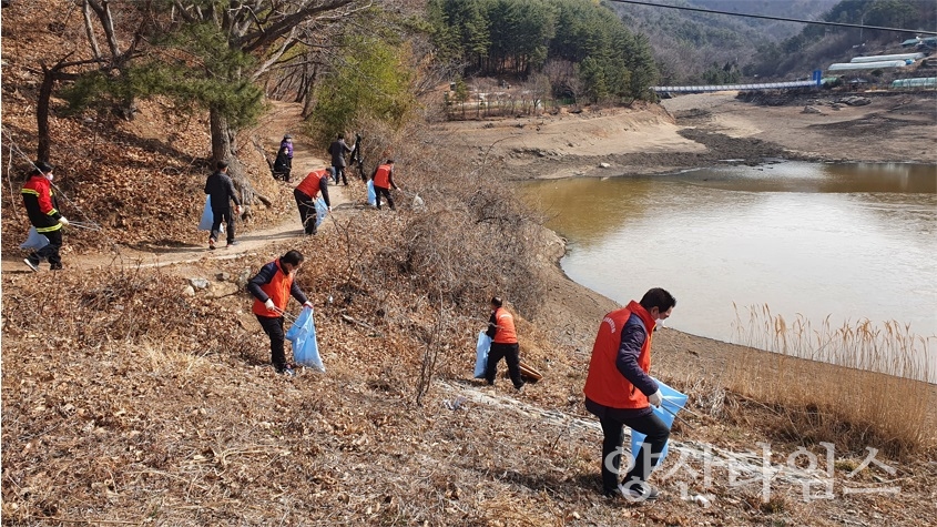 서창동 시명골 환경정비ⓒ양산타임스