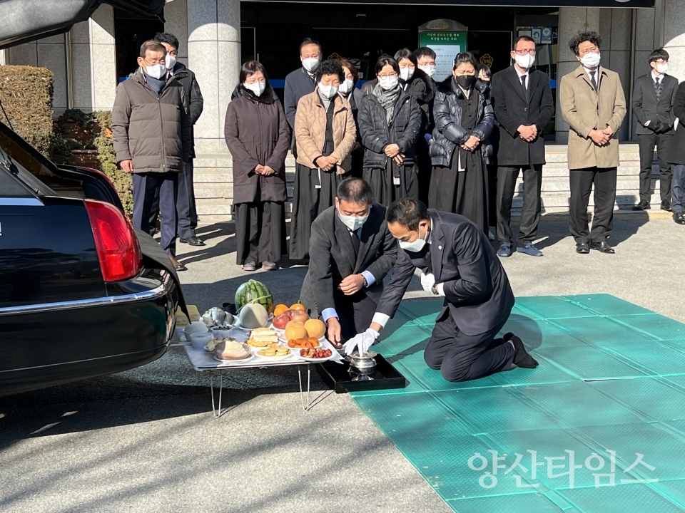 초대 양산시의회 의장 장성진 의장 별세ⓒ양산타임스