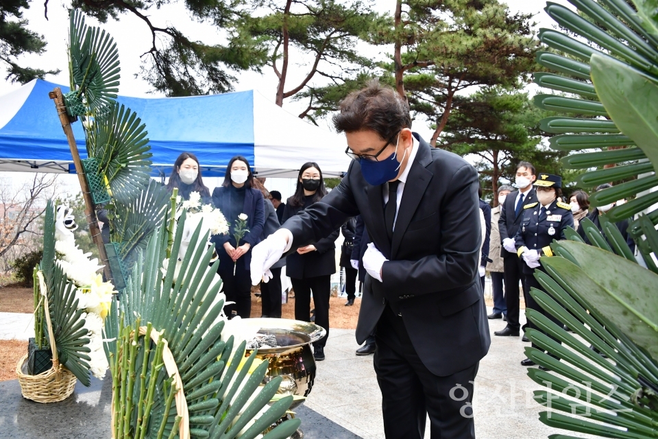 삼일절 기념 참배ⓒ양산타임스