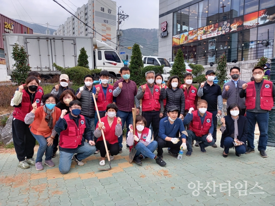 동면 한평정원 조성ⓒ양산타임스