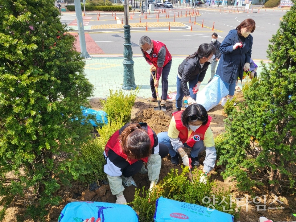 동면 한평정원 조성ⓒ양산타임스