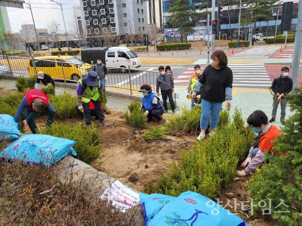 동면 한평정원 조성ⓒ양산타임스