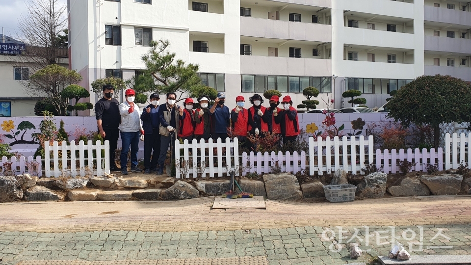 서창동 우리 마을 한평정원 조성ⓒ양산타임스