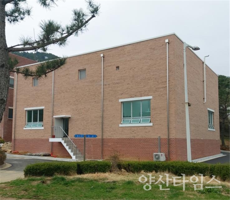 웅상정수장 분말활성탄 접촉조ⓒ양산타임스