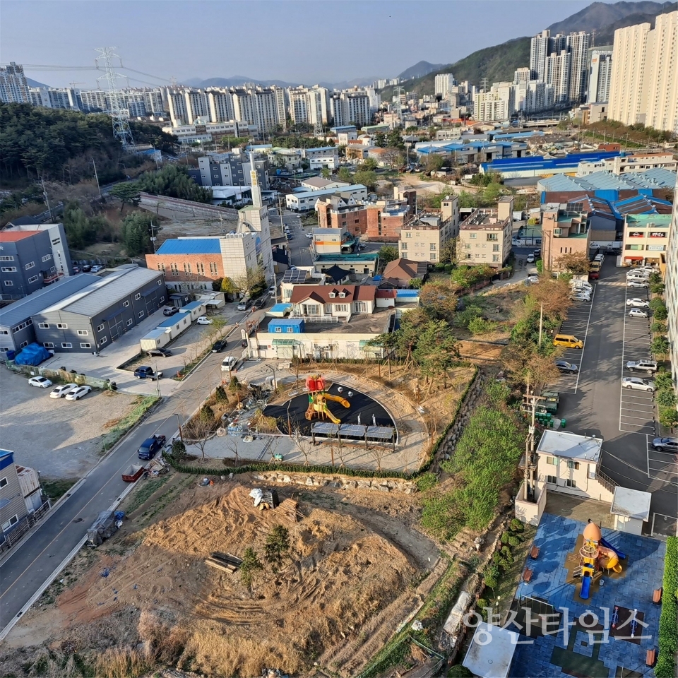 평산10어린이공원 이달 준공ⓒ양산타임스