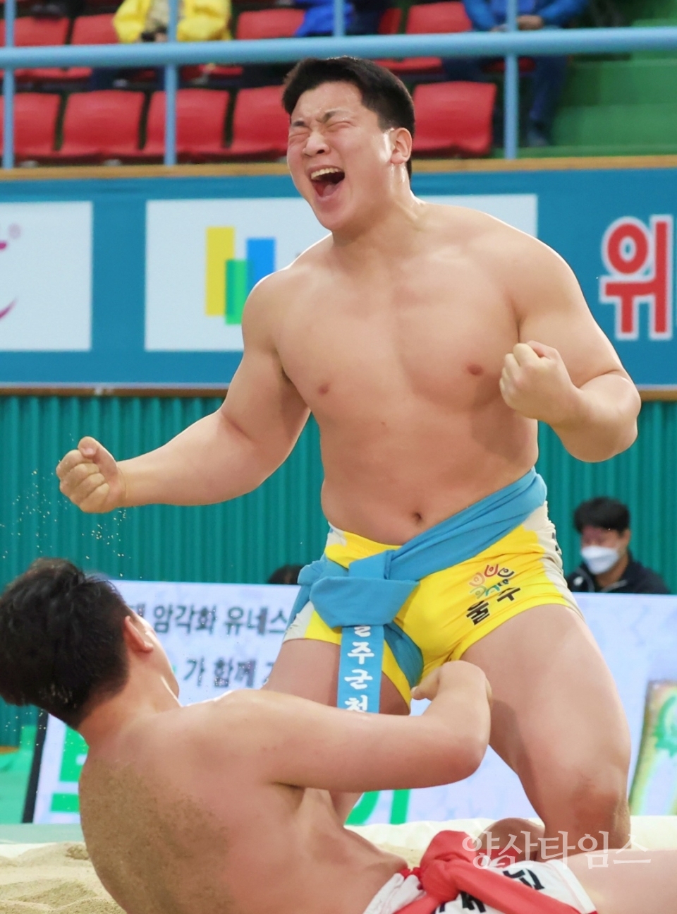 신예’ 김무호 , 괴산장사씨름대회서 생애 첫 한라장사ⓒ양산타임스