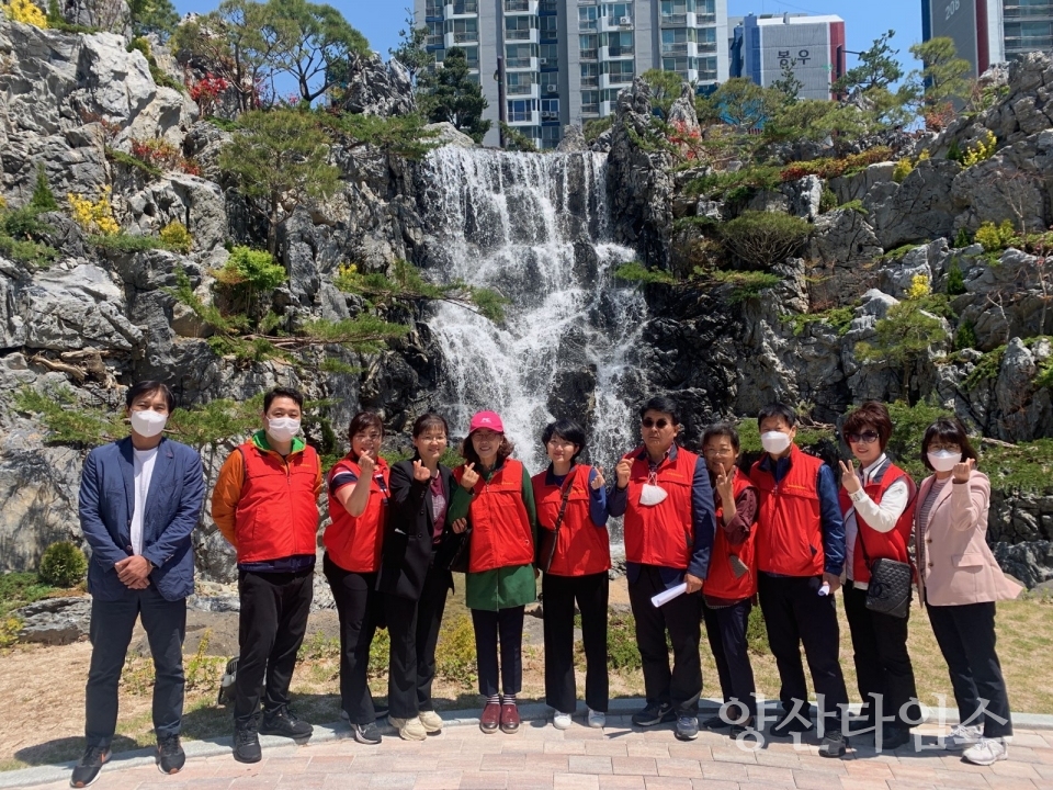 양주동 현장 통장회의ⓒ양산타임스
