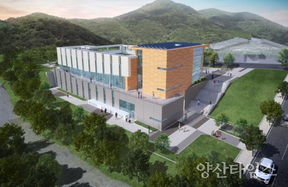 천성산 국민체육센터 조감도ⓒ양산타임스