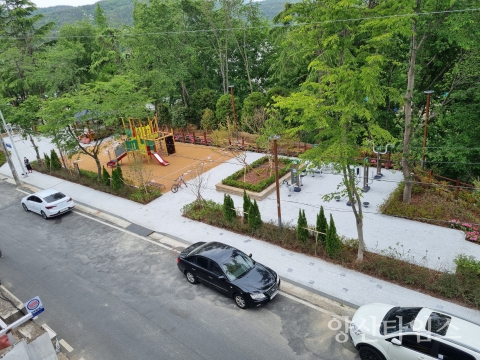 울주군, 온산 덕신 영남3리마을 쉼터 조성