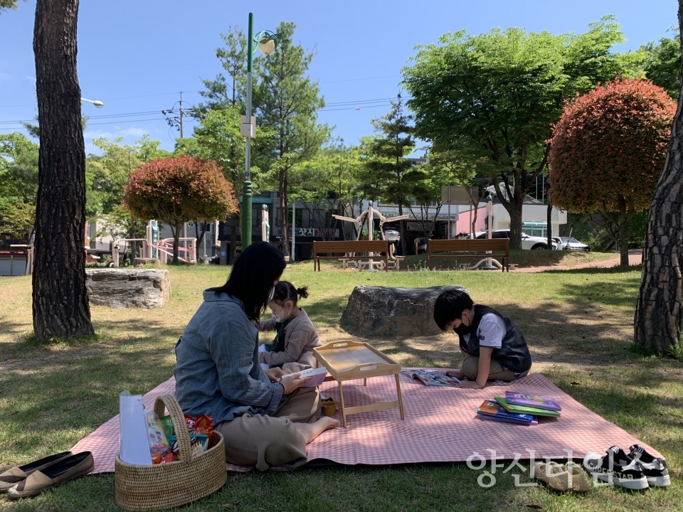 서창도서관 북피크닉 운영ⓒ양산타임스