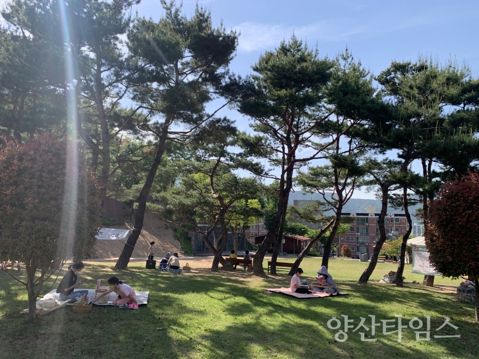 서창도서관 북피크닉 운영ⓒ양산타임스
