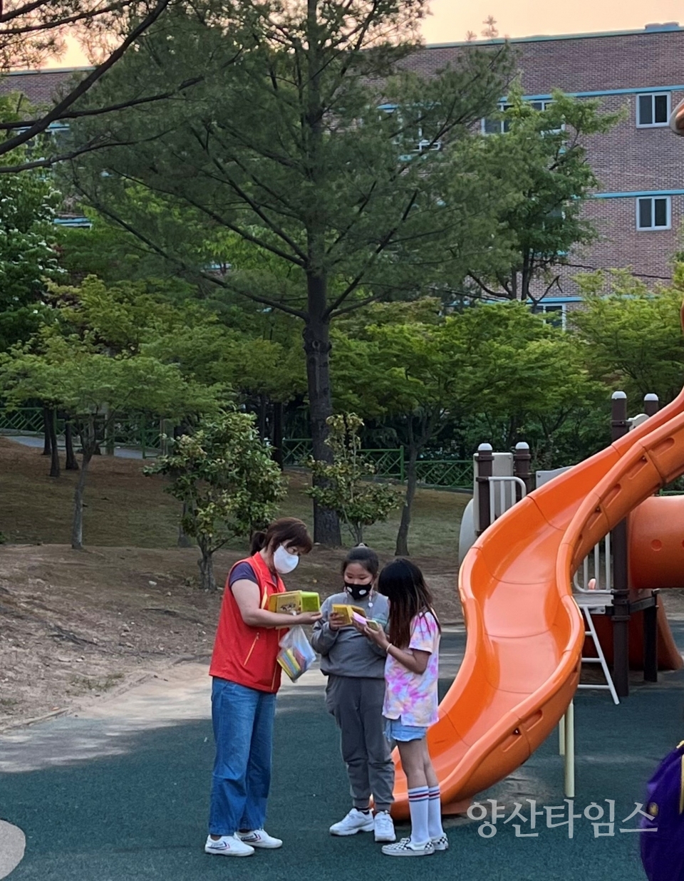 서창동 유해환경 개선 합동 순찰ⓒ양산타임스