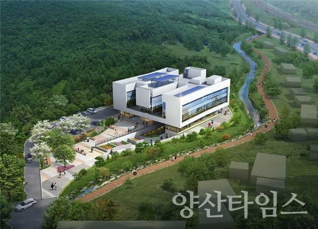 일광도서관 조감도ⓒ양산타임스
