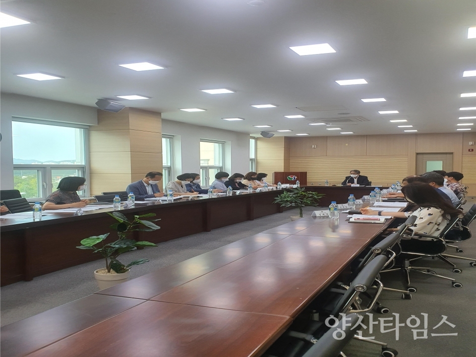 웅상지역 환경정비 대책회의ⓒ양산타임스