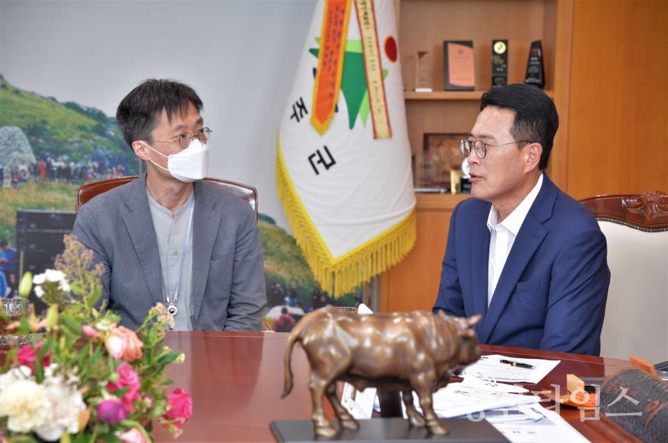 신임 고리원전지역사무소장, 울주군 내방ⓒ양산타임스