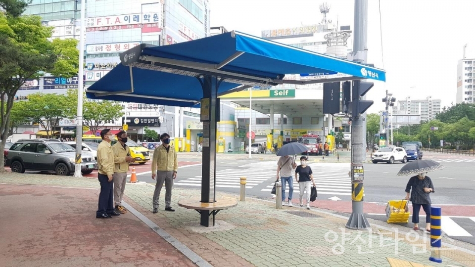 폭염 인명피해 예방 현장점검ⓒ양산타임스