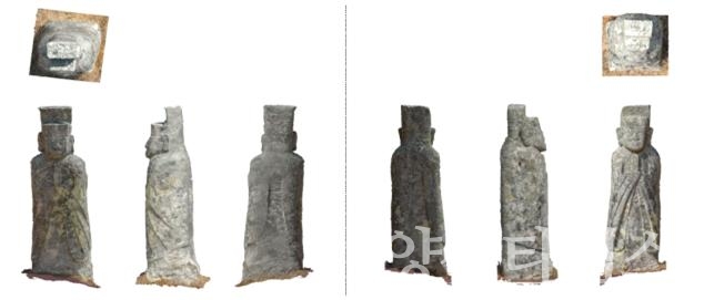"이징석 장군묘역" "삼장수 학술대회 포스터" "이징석 사패" "이징석 왕지" "이징석 장군묘 장명등" "이징석 장군묘 좌우 문석인" ⓒ양산타임스