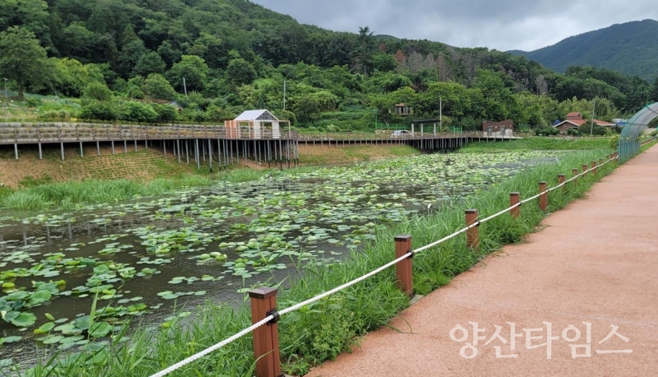 본법마을 생태공원 조성사업ⓒ양산타임스
