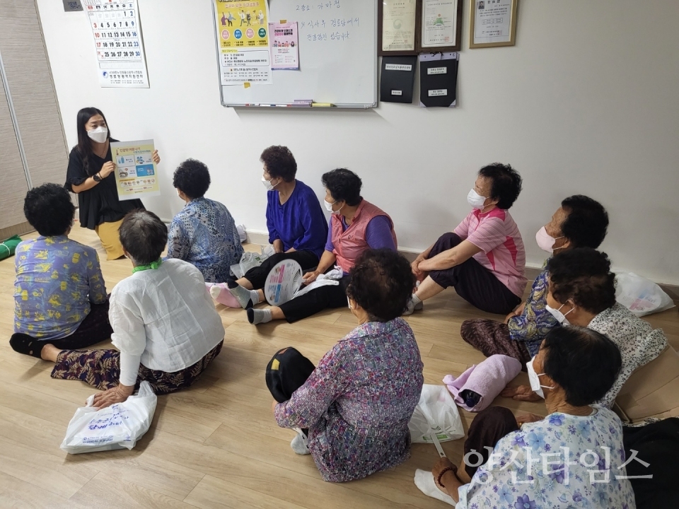 군보건소,「폭염대응 취약계층 방문건강관리 강화」ⓒ양산타임스