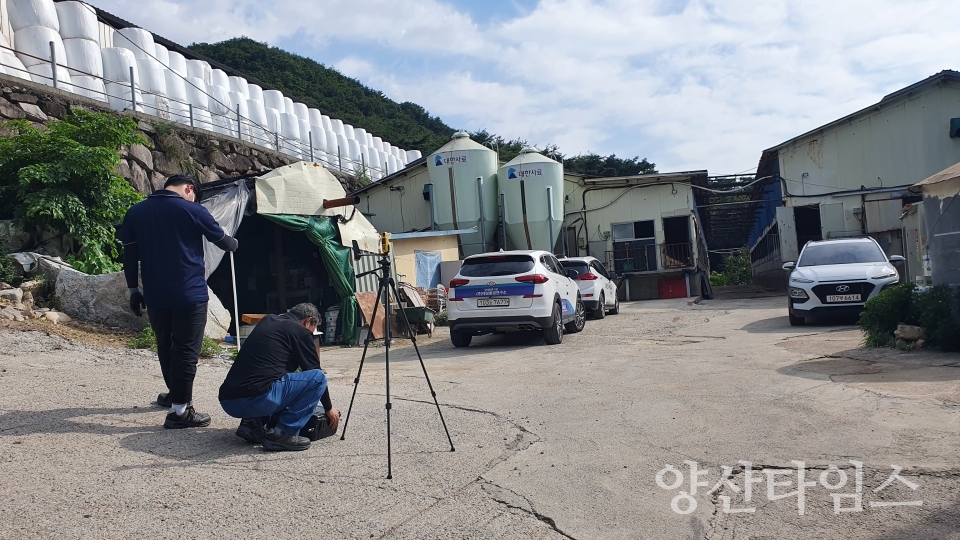축산농가 악취관리 특별단속ⓒ양산타임스