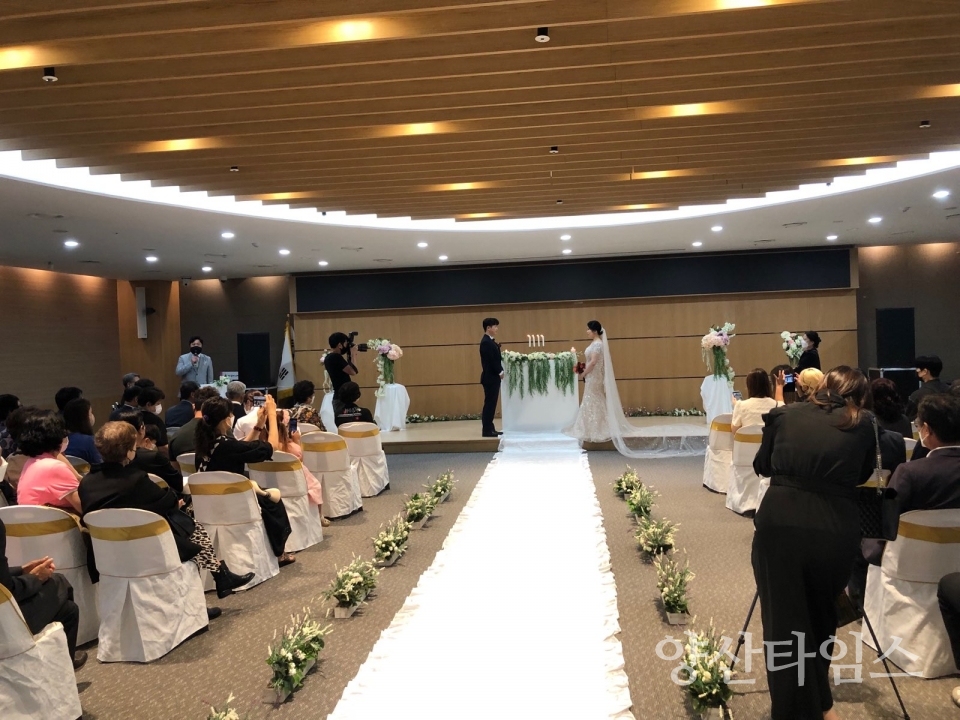 울주군, 2022년 세번째 작은 결혼식 열려ⓒ양산타임스