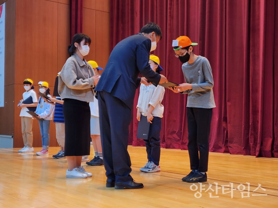 제7회 독서골든벨ⓒ양산타임스