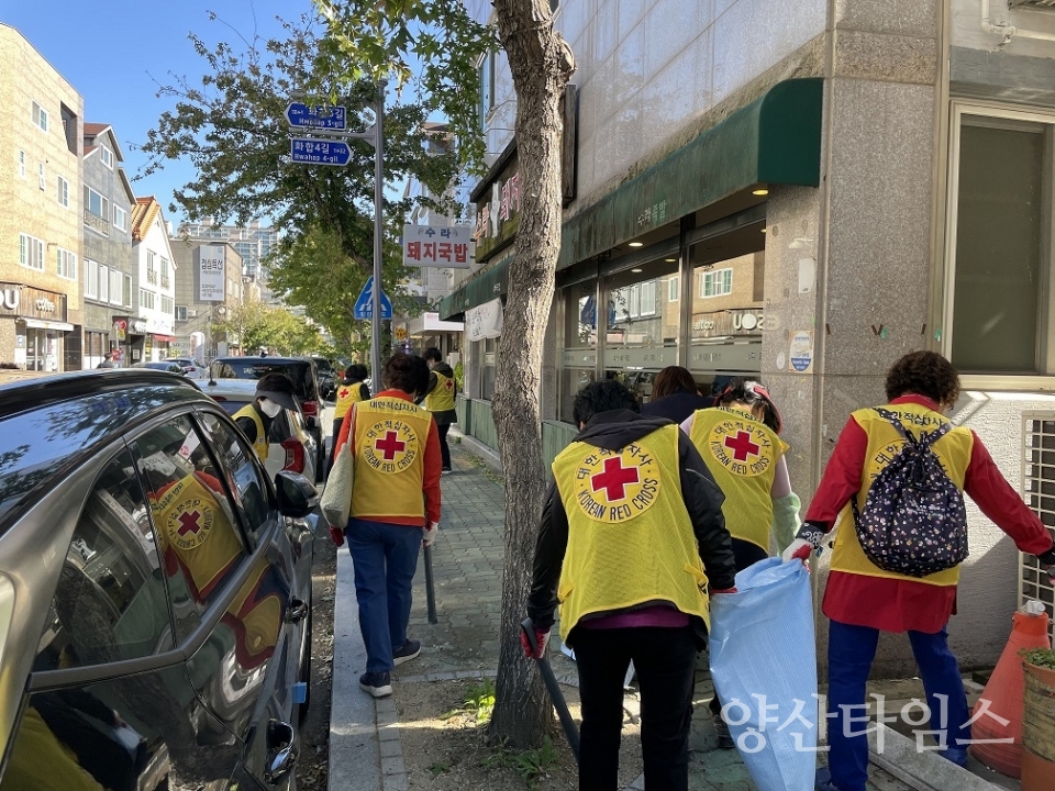 물금읍 10월 국토대청소ⓒ양산타임스